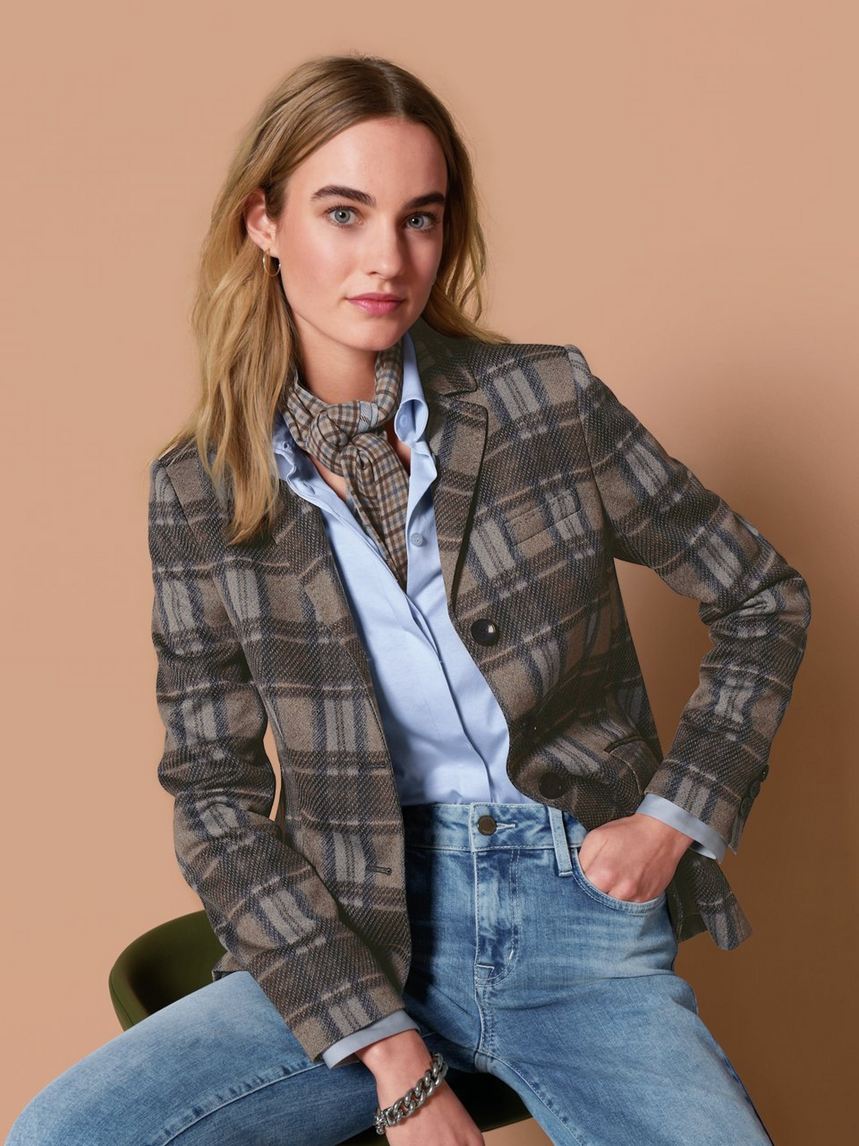 Jersey-Blazer
