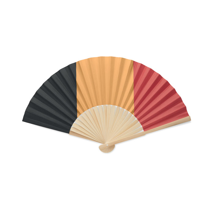 GiftRetail MO2244 - FUNFAN Eventail à motif de drapeau