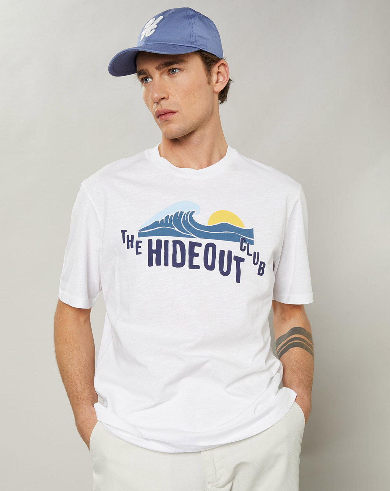 Hartford T-Shirt Hideout blanc