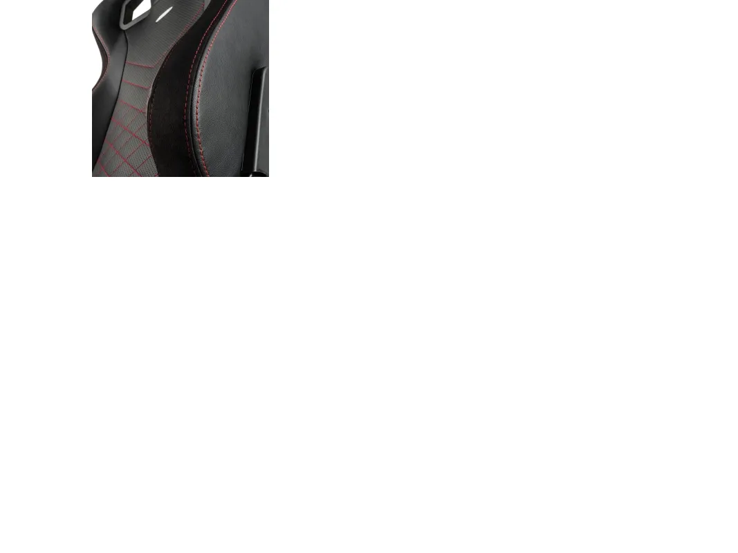noblechairs EPIC Gaming Stol- sort/rød