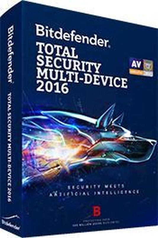 Bitdefender - Total Security - 3 Apparaten - 12 Maanden Abonnement - Windows - Mac - Android - iOS