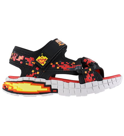 Skechers Sandalen - MEGA- Splash 4K - Black/Rot