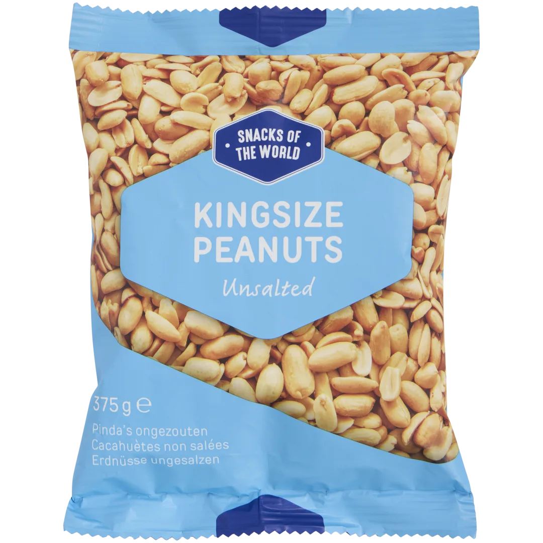 Cacahuètes king size non salées Snacks of the World