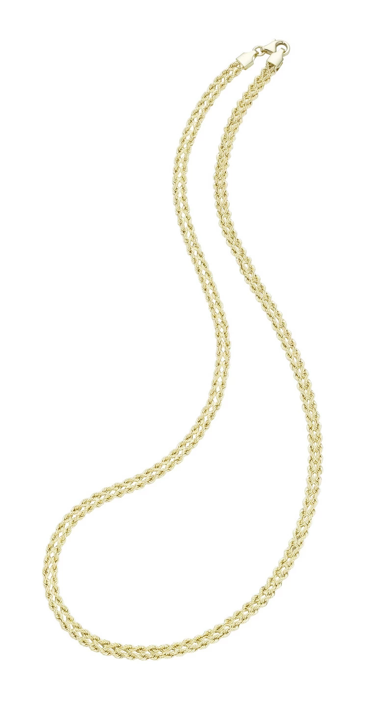 Kordelketten-Garnitur aus Gold 585/- fein