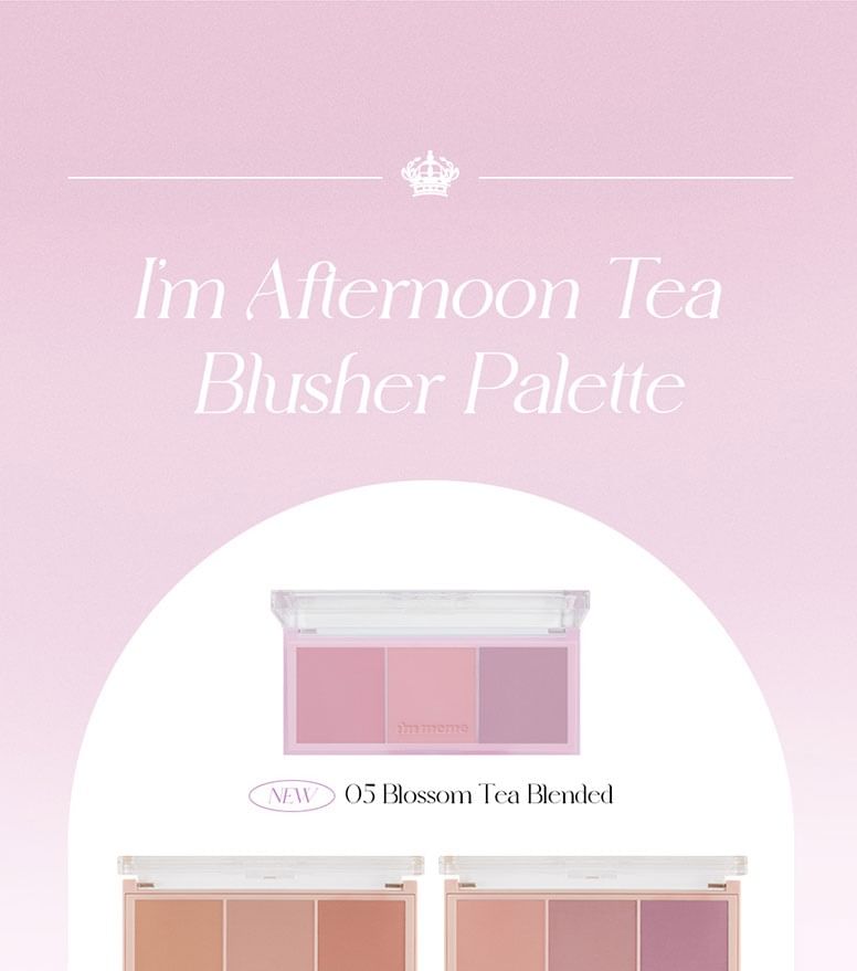 I'M MEME - I'm Afternoon Tea Blusher Palette - 5 kleuren