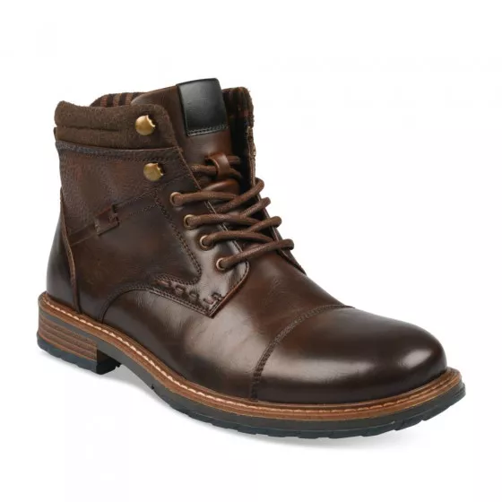 Bottines MARRON DENIM SIDE