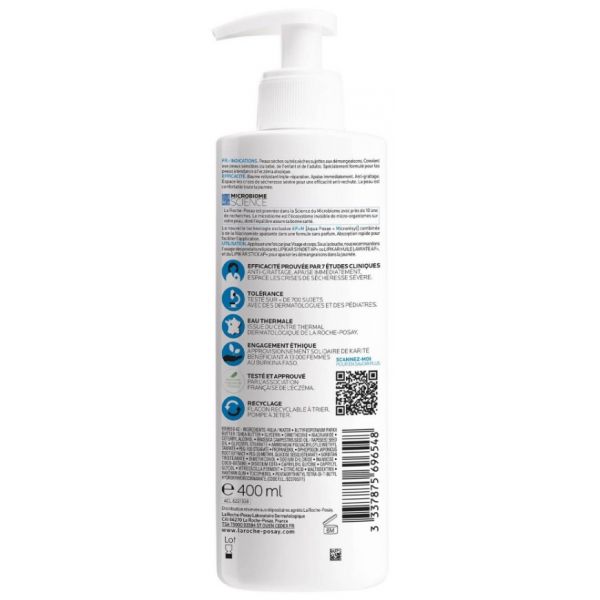 La Roche Posay Lipikar Baume AP  M Bálsamo Reparador 400ml