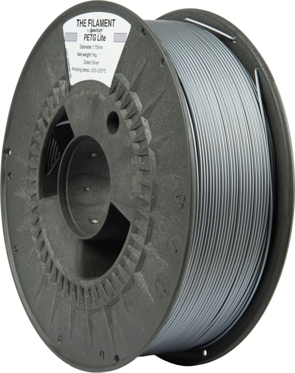 The Filament  PETG Lite Silver, 1,75 mm / 1000 g    Technisches PETG für zuverlässige Alltagseinsätze in Silver