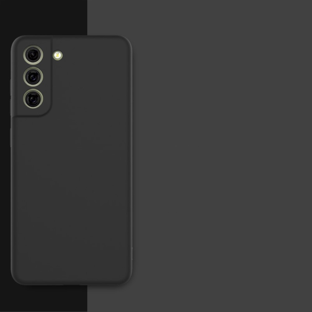 Samsung Galaxy S21 FE 5G Gummi Case Ultra Thin Hülle - Schwarz