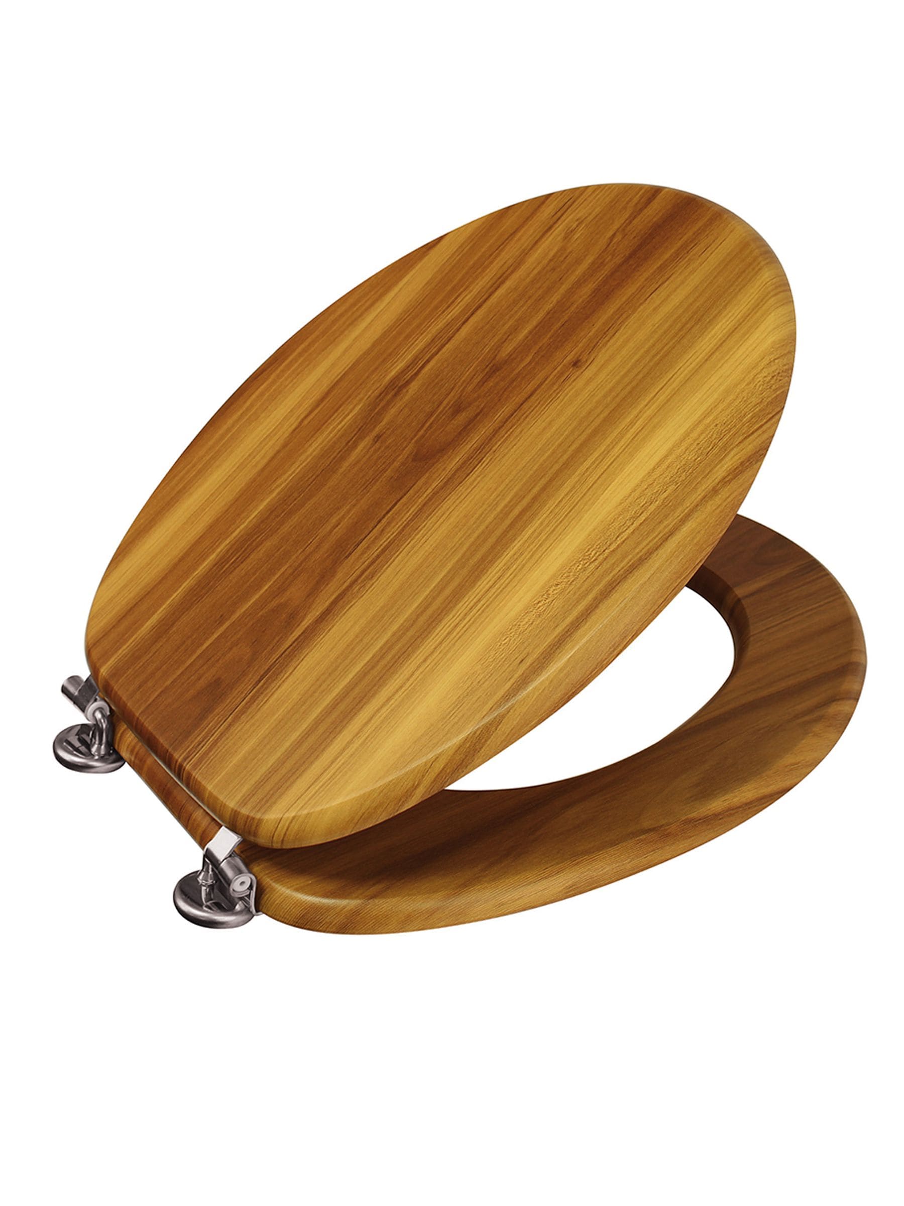 Showerdrape - Oxford houten toiletbril