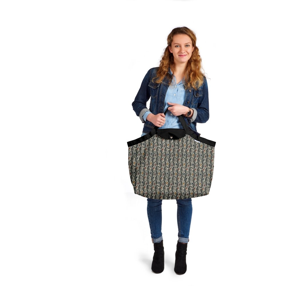 Grand Sac Cabas En Tissu Mosaïka