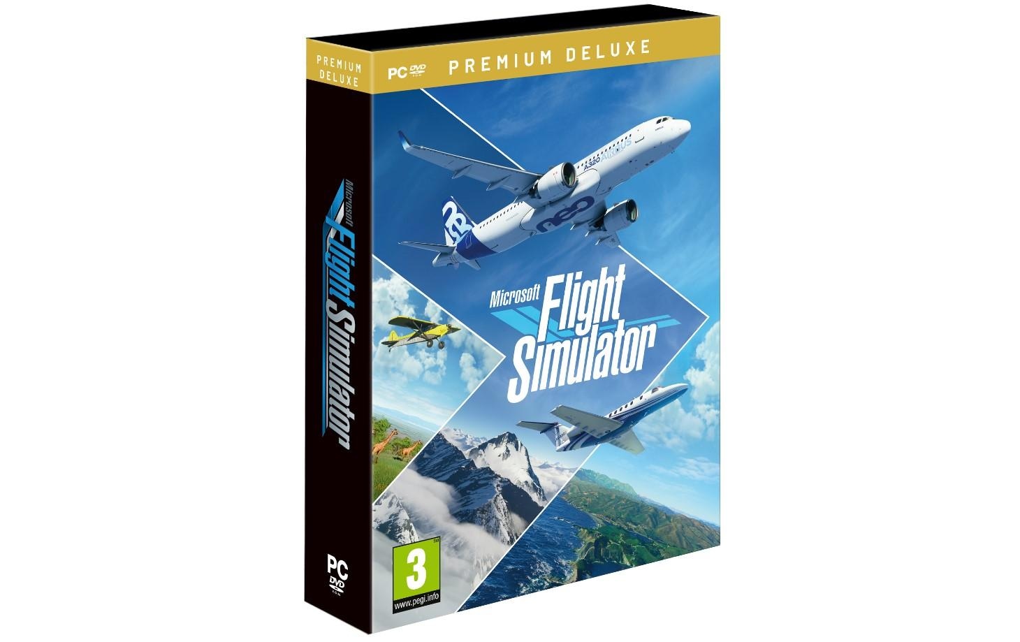 Microsoft Spielesoftware »Flight Simulator - Premium Deluxe« PC Standard Edition