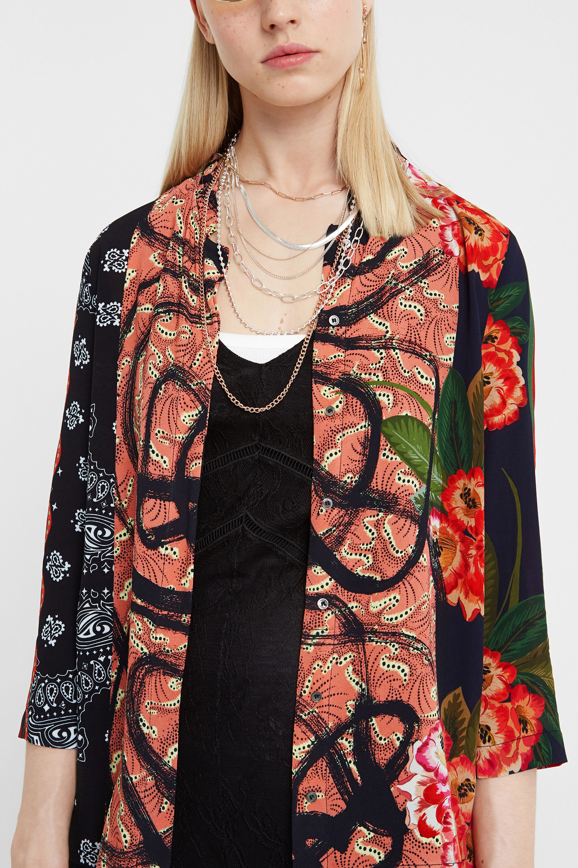 Camisa oriental boho