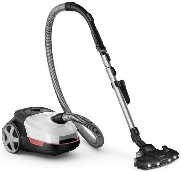 Bodenstaubsauger mit Beutel - PHILIPS XD6122/12 - 900 W - 4 L - Polarweiß