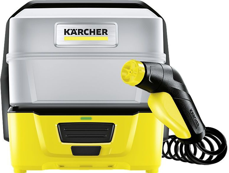 Kärcher OC 3 Plus Car Hogedrukreiniger Compact Batterij/Accu 120 L/U Zwar - Geel