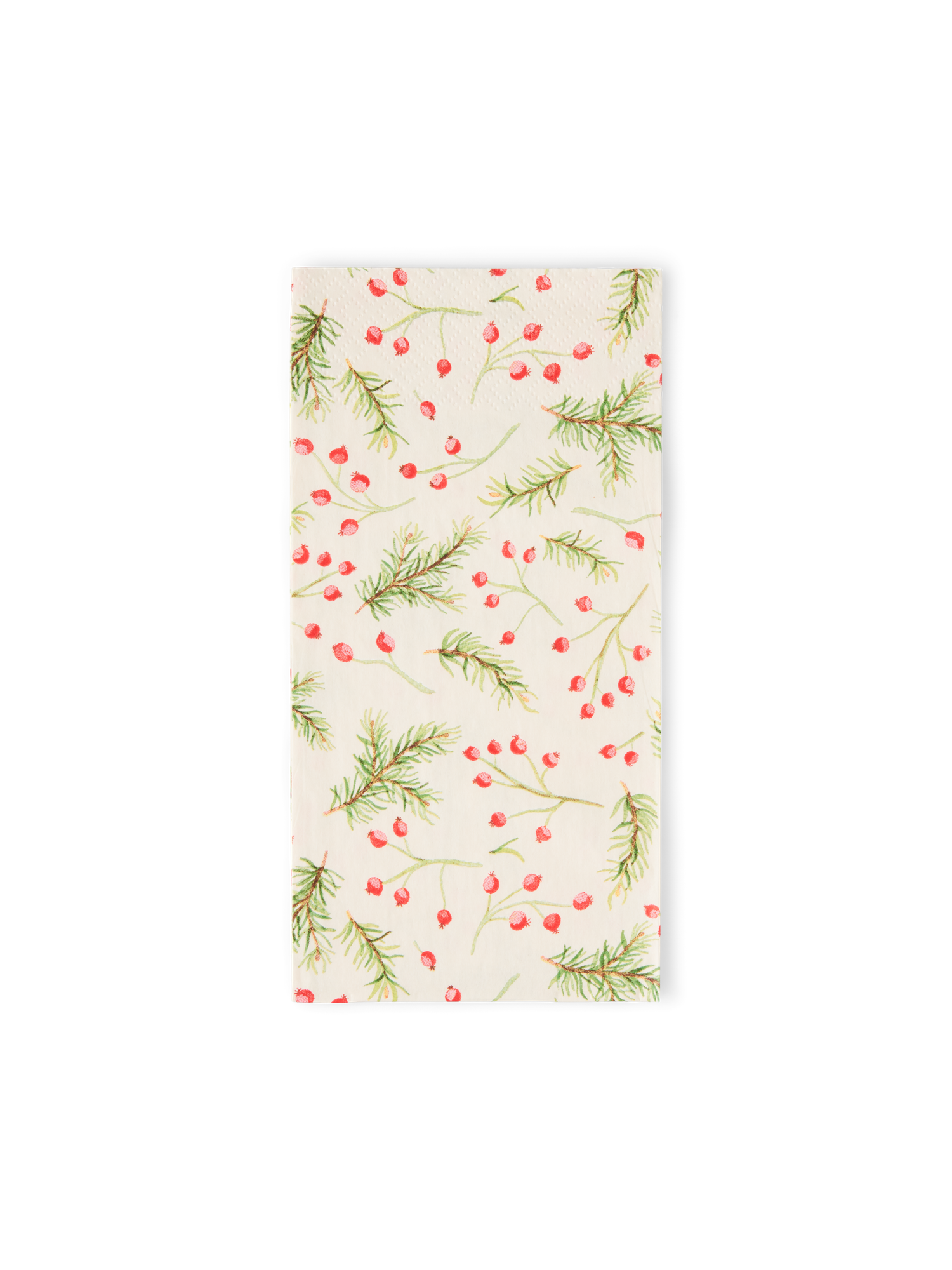 Servietter 40 x 40 cm | Papir. 20 x 10 cm/40 x 40 cm. 16 stk. | Off White