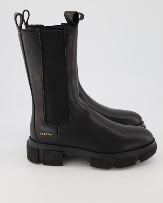 Copenhagen Studios CPH500 Chelsea Boots in Schwarz