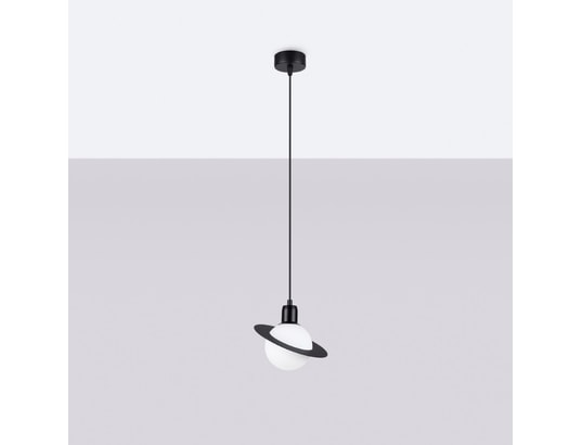 SOLLUX LIGHTING - Suspension Lampe suspendue hyperion 1 noir