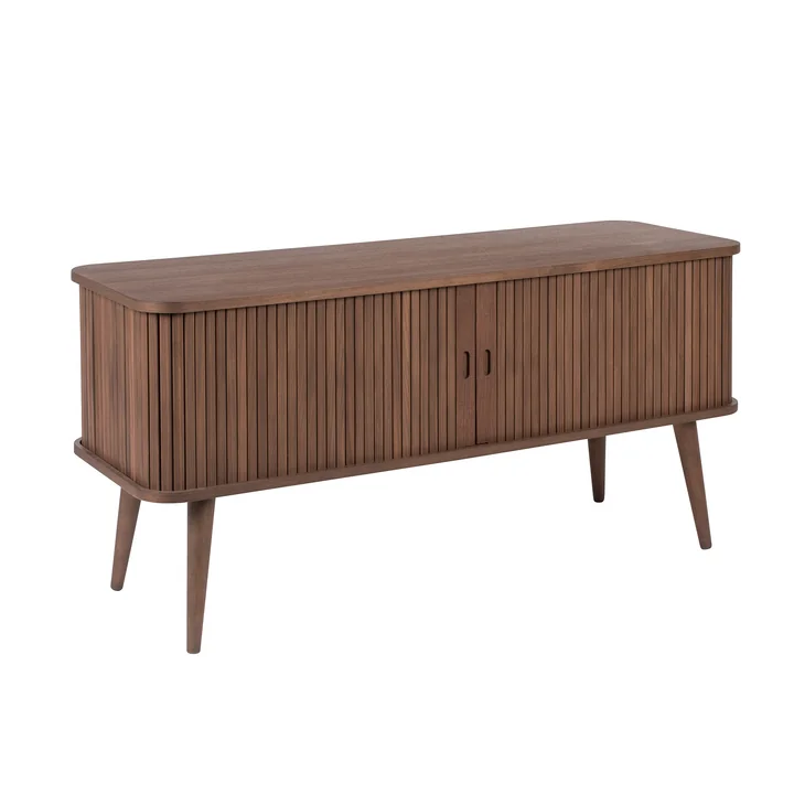 Zuiver - Barbier Sideboard mit Schiebetüren, Walnuss