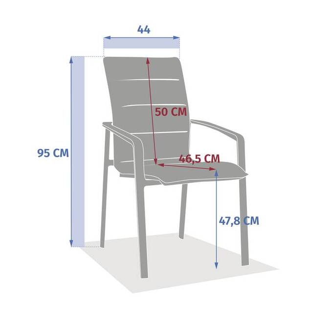 Fauteuil de jardin DIESE Badiane / Café