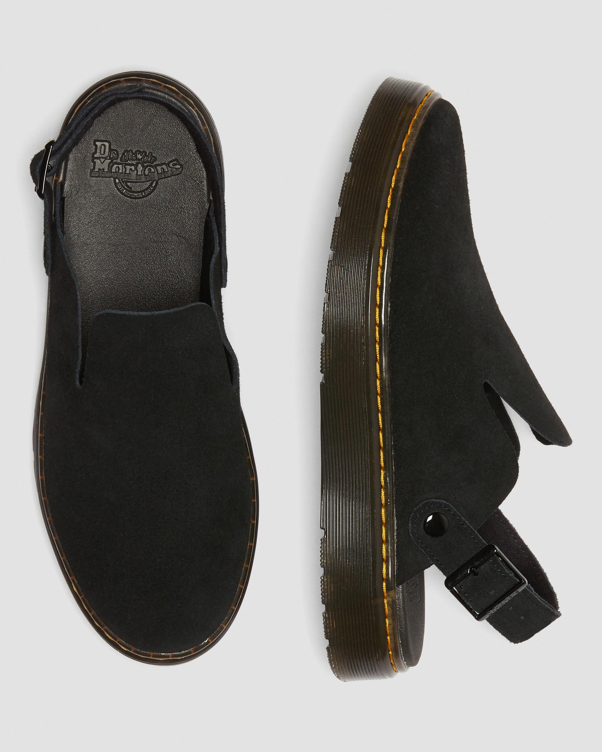 Carlson Suede Casual Slingback Mules
