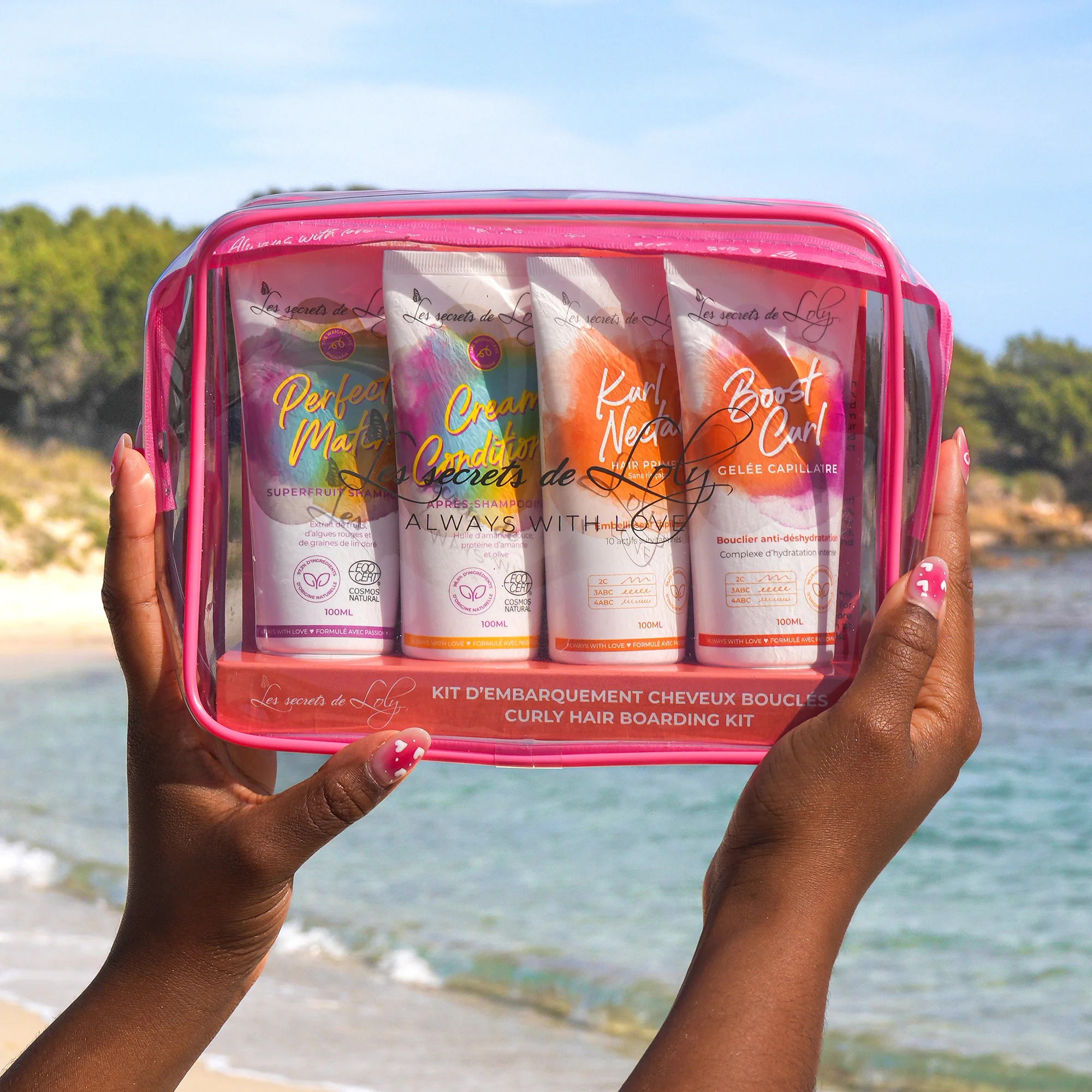 Trousse Cheveux Bouclés - Format voyage