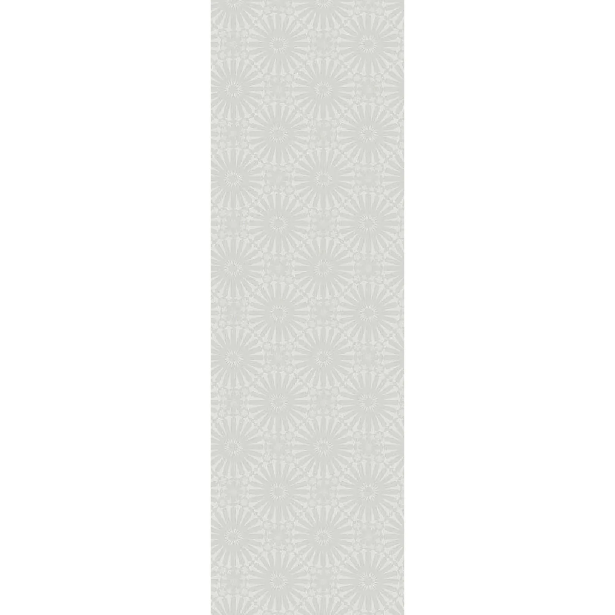 Chemin de table polyester gris 155X55 Garnier Thiebaut