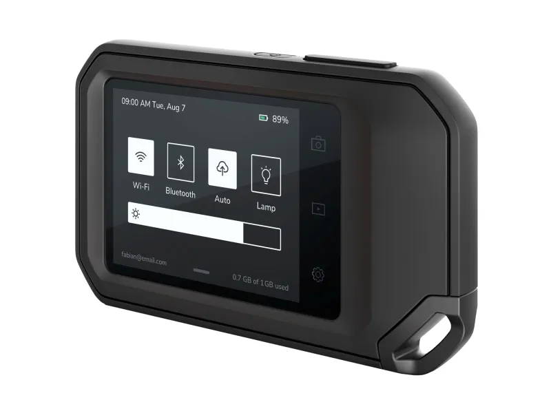 FLIR C3-X - Termisk og visuelt lyskamerakombo - kompakt - 0.012 MP - Wi-Fi - sort