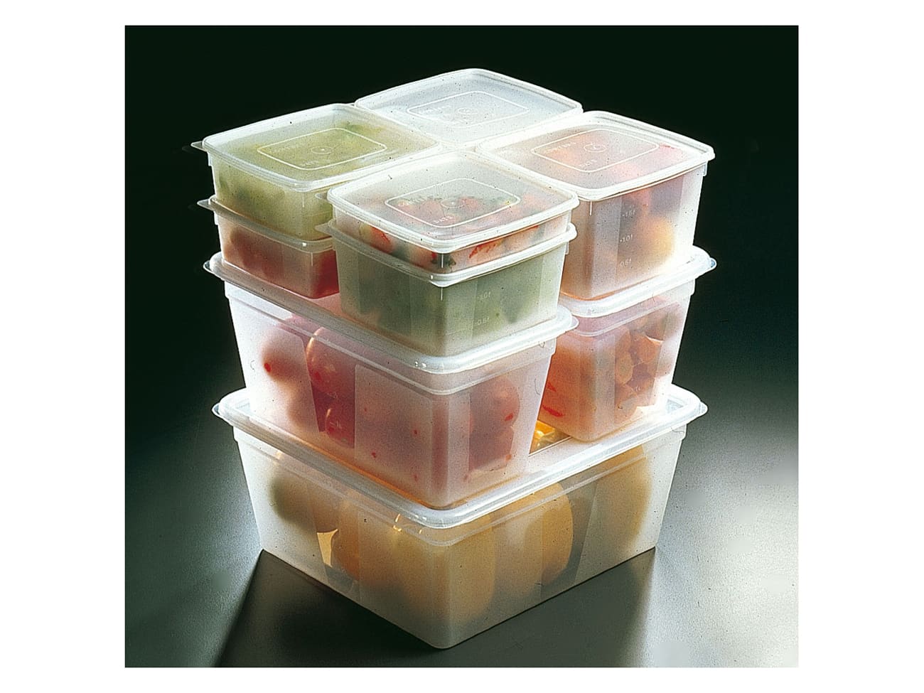 Boîte gastronorme Modulus souple - 17,3 x 16 cm - ht 8,5 cm - Matfer
