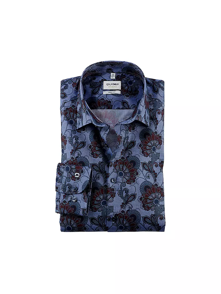 OLYMP LEVEL FIVE Hemd Slim Fit  blau