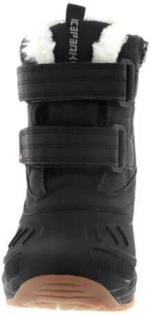 Icepeak snowboots zwart Jongens Imitatieleer Logo 32