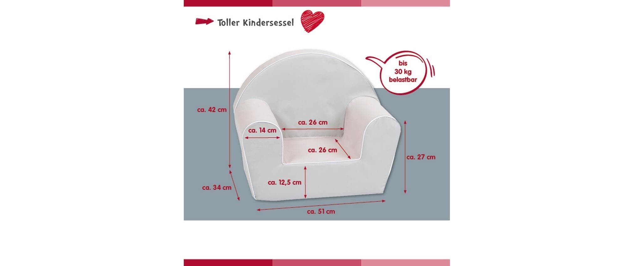 Knorrtoys® Kindersessel »«Lucky bear»«