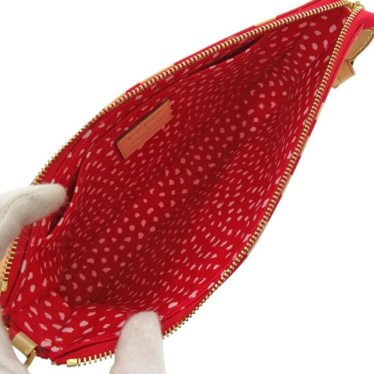 Louis Vuitton Vintage Louis Vuitton Pochette Accessoires Red