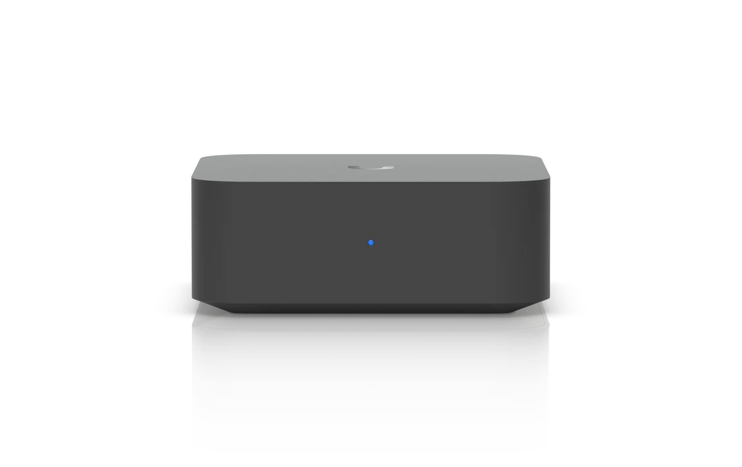 PoE Audio Port Schwarz<br>Ein digitaler Audiostreamer mit ultrakompaktem, vielseitigem Design und einem intuitiven Steuerungssystem, das mehrere Musik-Streaming-Dienste und skalierbare Mehrzonen-Installationen unterstützt