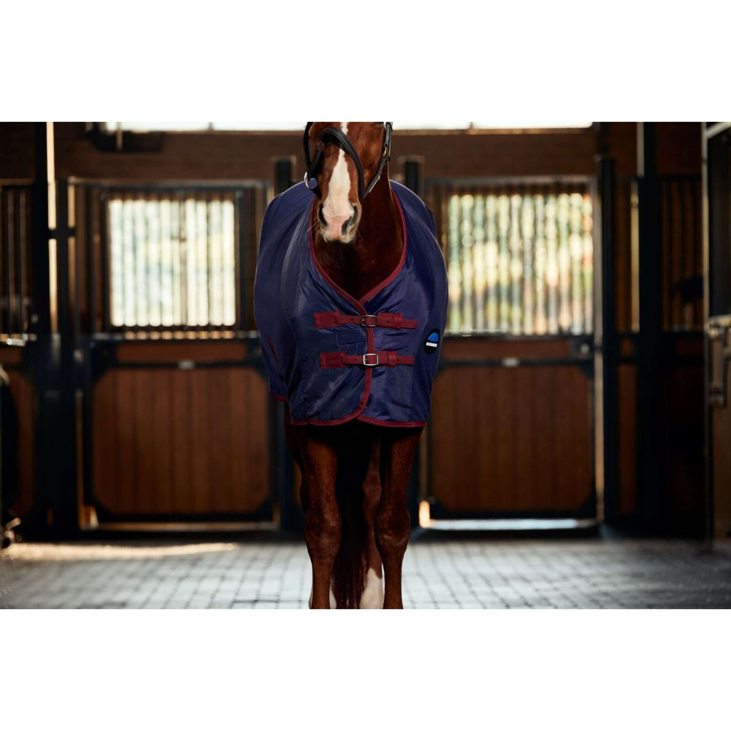 WeatherBeeta Fleecedeken Anti-Static Cooler Standard Neck Navy/Burgund