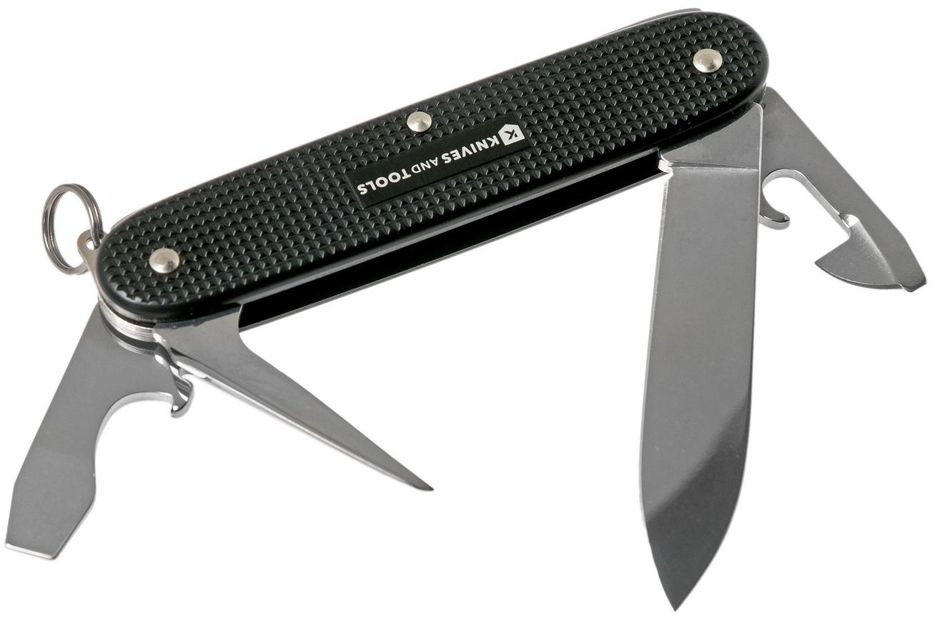Victorinox Pioneer Alox Black 0.8201.23R4.KTE1 Knivesandtools Edition, Zwitsers zakmes