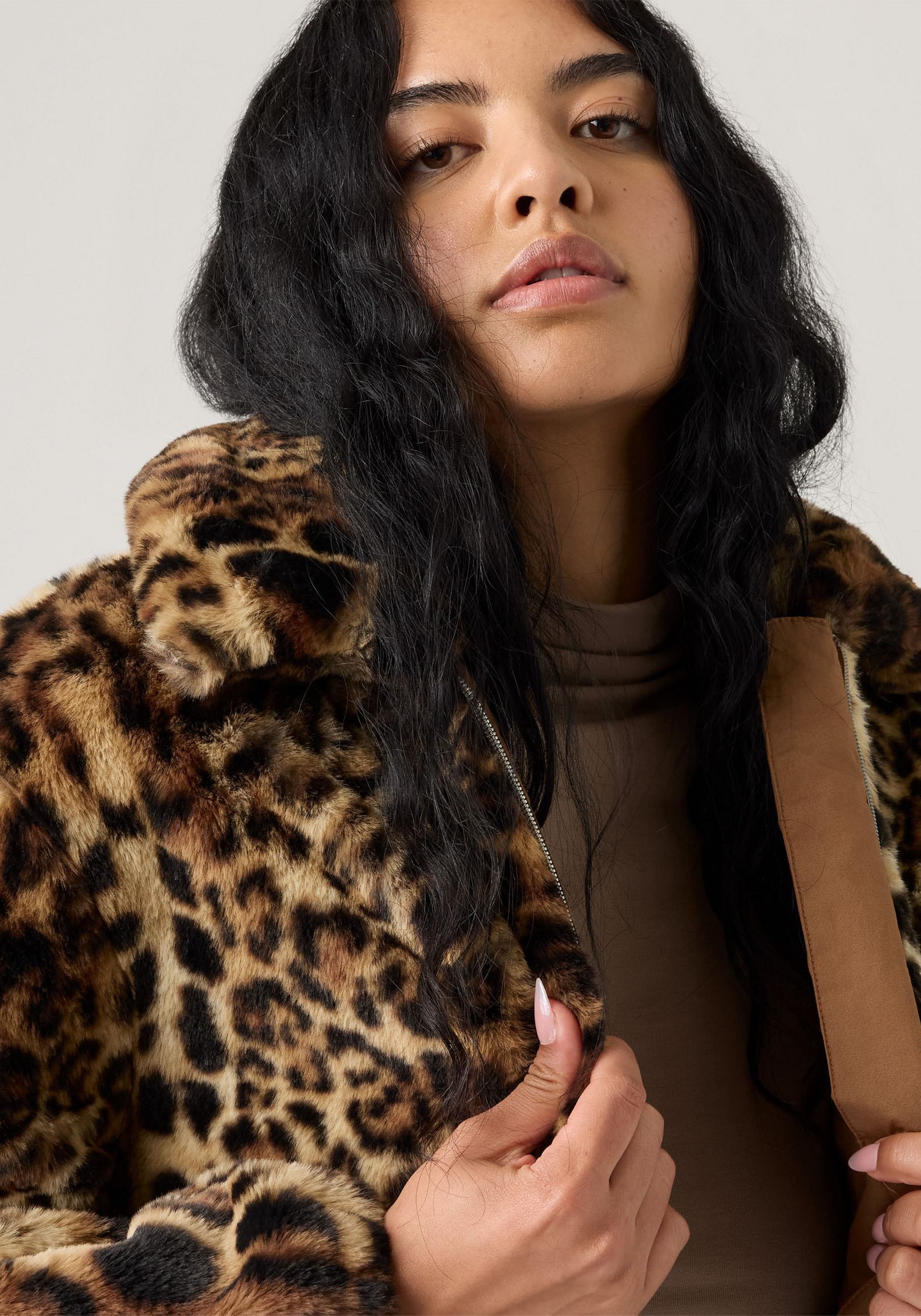 Levi's® Blouson »ELLE SHERPA LEOPA« Animal- Look
