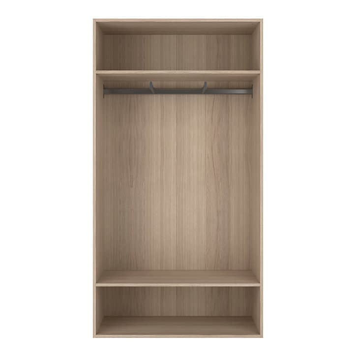 Dressing ouvert effet chêne GoodHome Atomia H. 187,5 x L. 100 x P. 45 cm