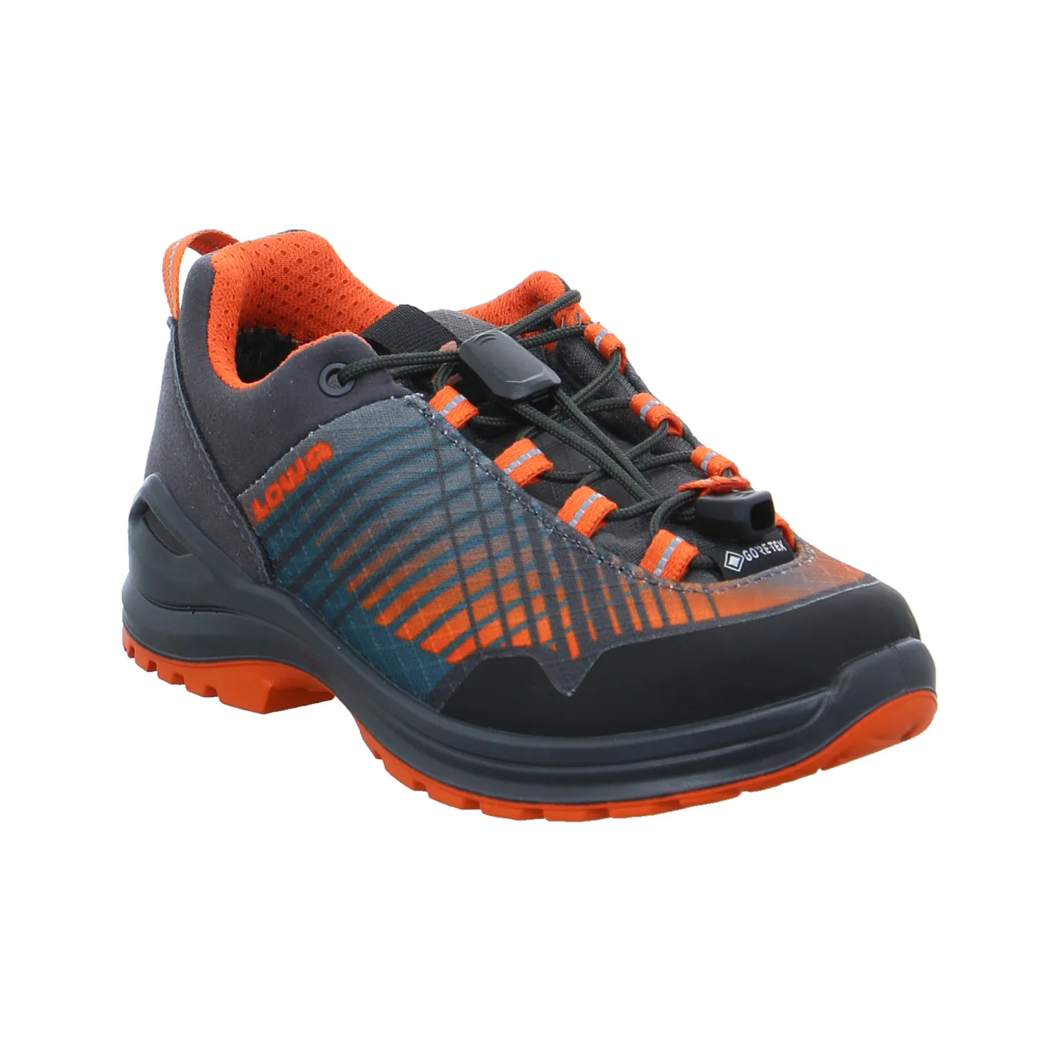 LOWA Kleinkinder-Sport -Halbschuh Anthrazit Textil  Sneaker Outdoor