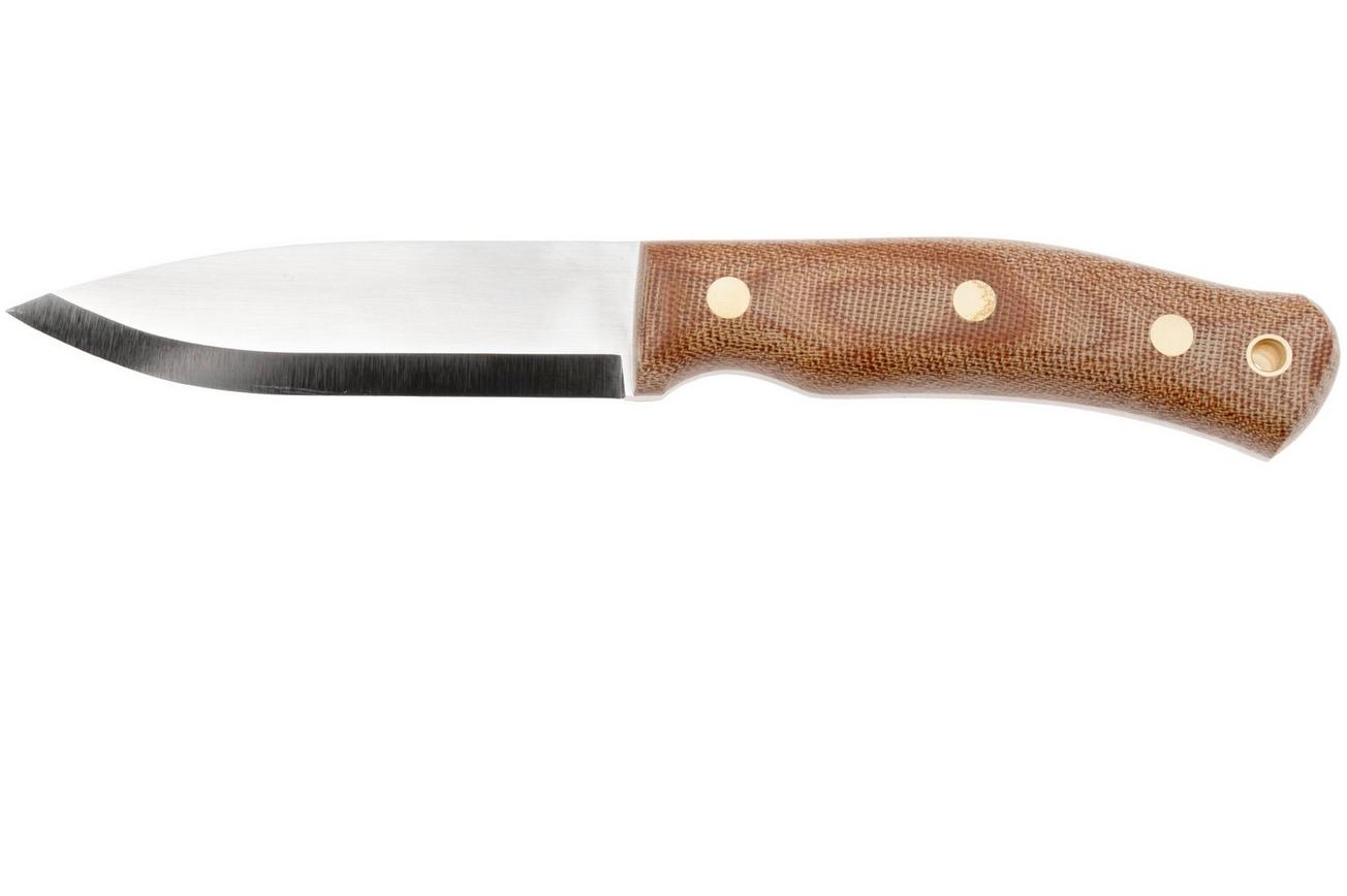 Casström No. 10 SFK 13150 Satin A8 Mod, Canvas Micarta, bushcraftmes