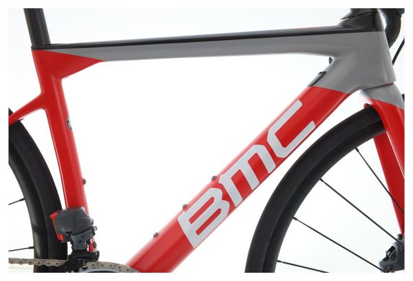 Produit reconditionné · BMC TeamMachine SLR 02 Two Carbone AXS 11V · Rouge / Vélo de route / BMC | Bon état