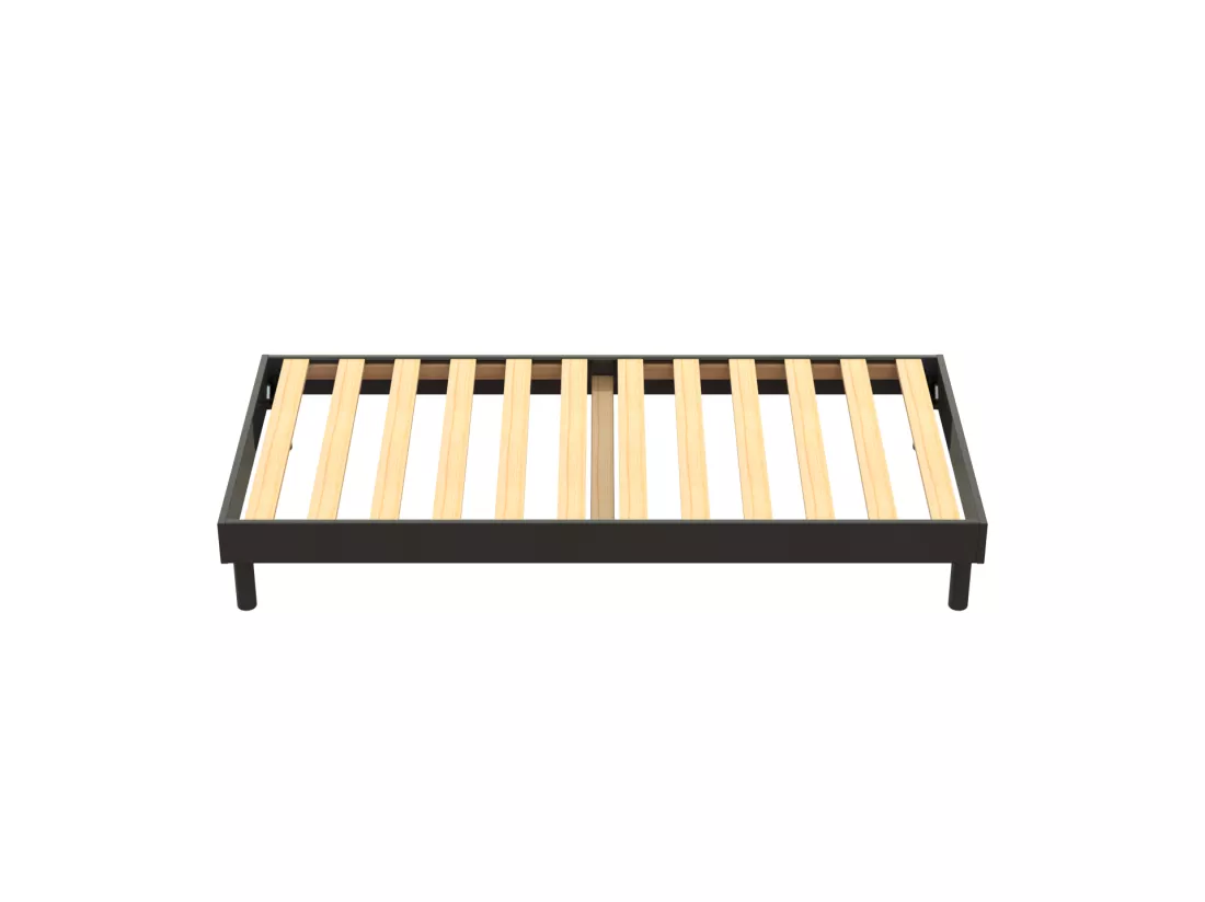 Sommier à lattes Easy Kit 90x190cm Anthracite