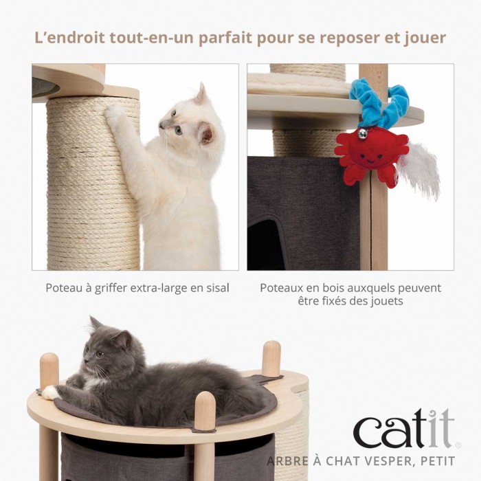 Arbre à chat Vesper TreeHouse I