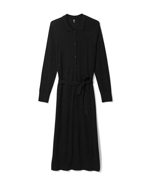 robe femme Frony en maille  noir