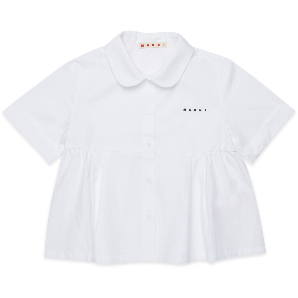 Køb Marni White Polo T-shirt