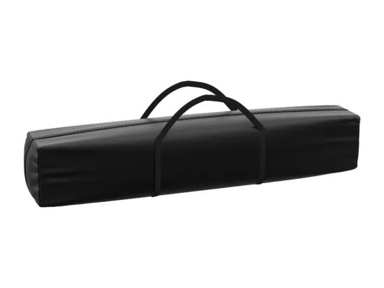 Tente de réception pliable avec parois Noir 2x2 m