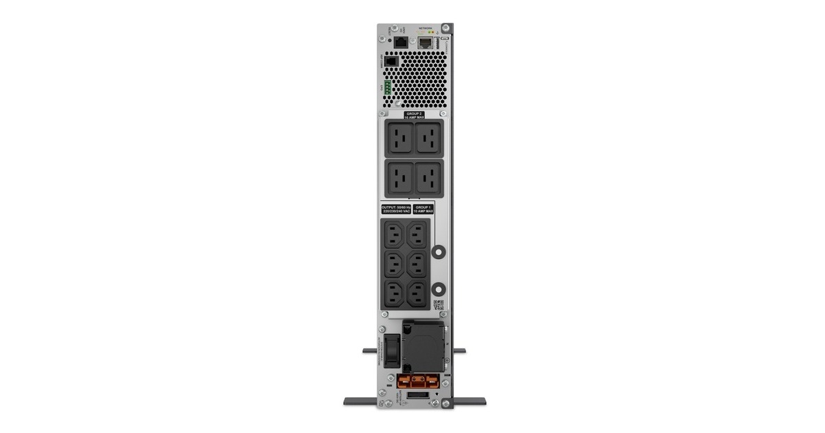 APCSmart-UPS Ultra On-Line Li-Ion SRTL5KRM2UI ups  (Zwart/zilver, 2x C13, 1x C19, Rack/tower convertible, extended runtime, 5000VA)