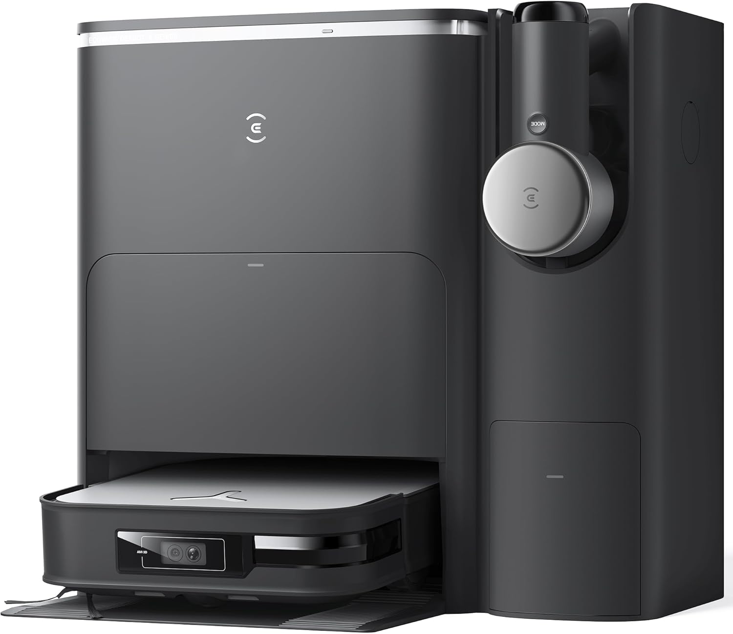 ECOVACS DEEBOT X2 Combo Saugroboter mit Wischfunktion 8700Pa mit Handstaubsauger, doppelte automatische Leerung, 15mm Mopp-Hebesystem, selbstreinigender Roboterstaubsauger, Heißwasser-Moppreinigung