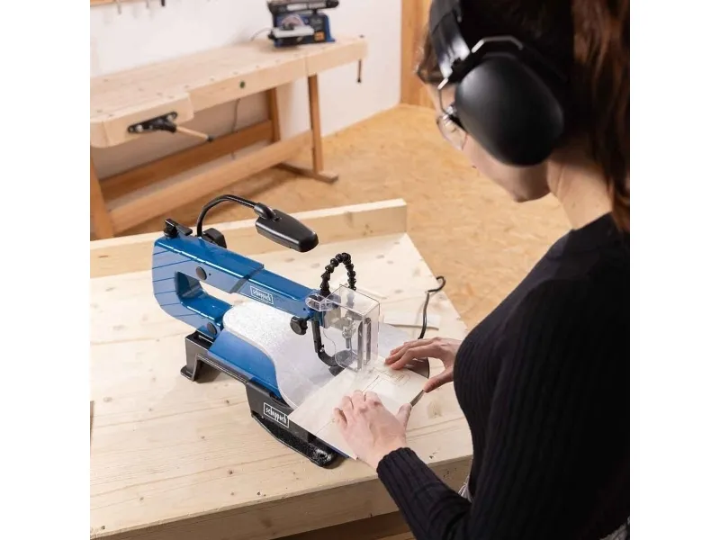 Scheppach SD1600V, 1700 rpm, 5 cm, 500 rpm, 13,4 cm, 40,6 cm, 0 - 45°