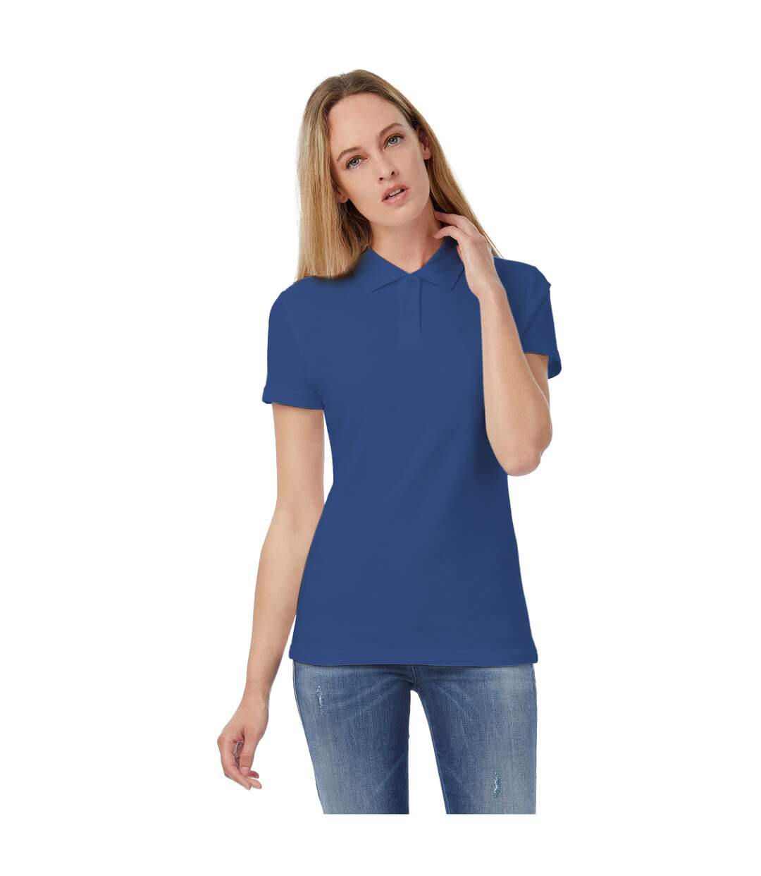 B&C - Polo uni à manches courtes - Femme (Bleu roi) - UTRW3525